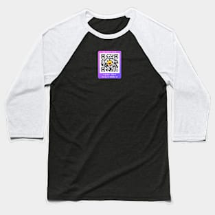 Scan for California, Qr Code Funny Memes -6 Baseball T-Shirt